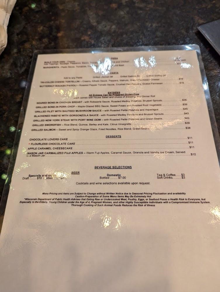 Allgauer's Bistro in the Park Menu image 1