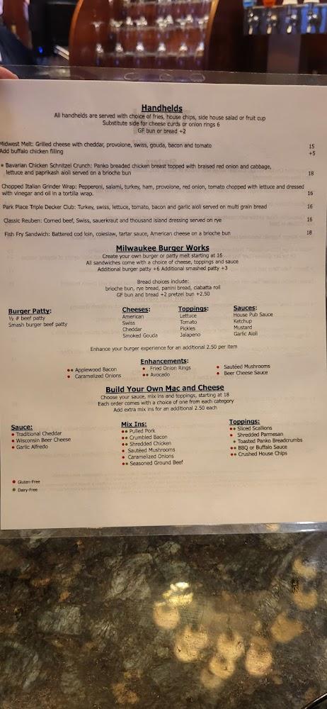 Allgauer's Bistro in the Park Menu image 3